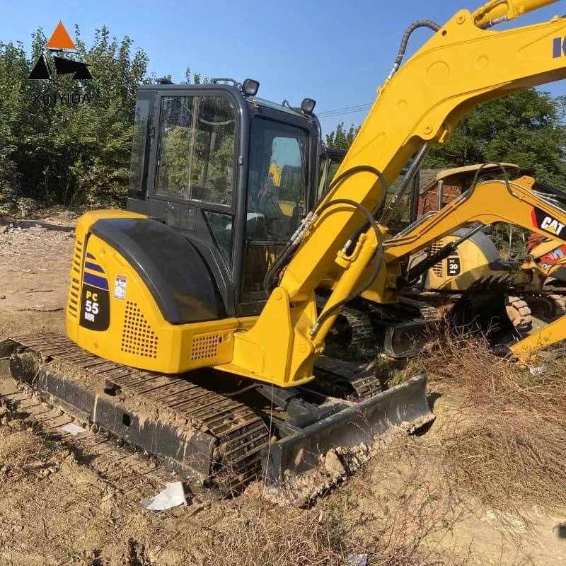 Environmental Performance and Energy-Saving Features of the Used Komatsu 55 Excavator