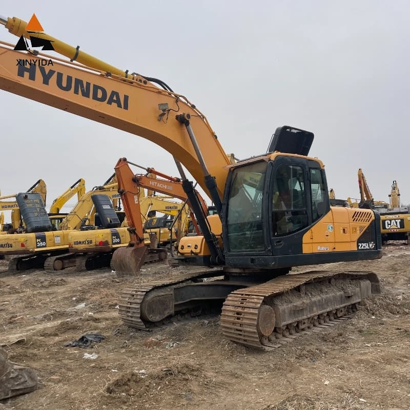 Market Trends and Demand Analysis of Second-Hand Hyundai 225 Excavators