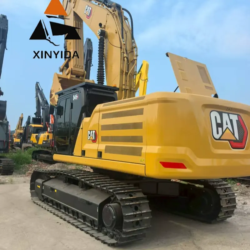 Caterpillar 345: Heavy-Duty Hero for Tough Terrains