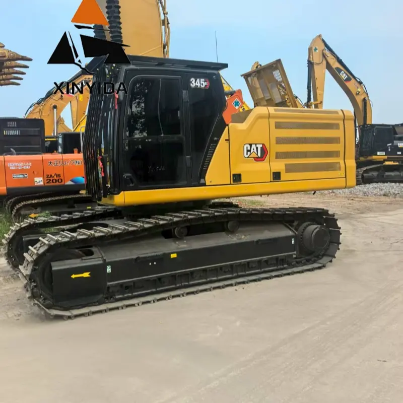 Caterpillar 345: Heavy-Duty Hero for Tough Terrains