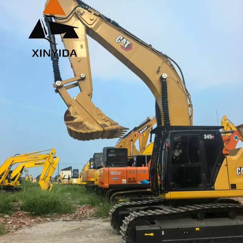 Caterpillar 345: Heavy-Duty Hero for Tough Terrains