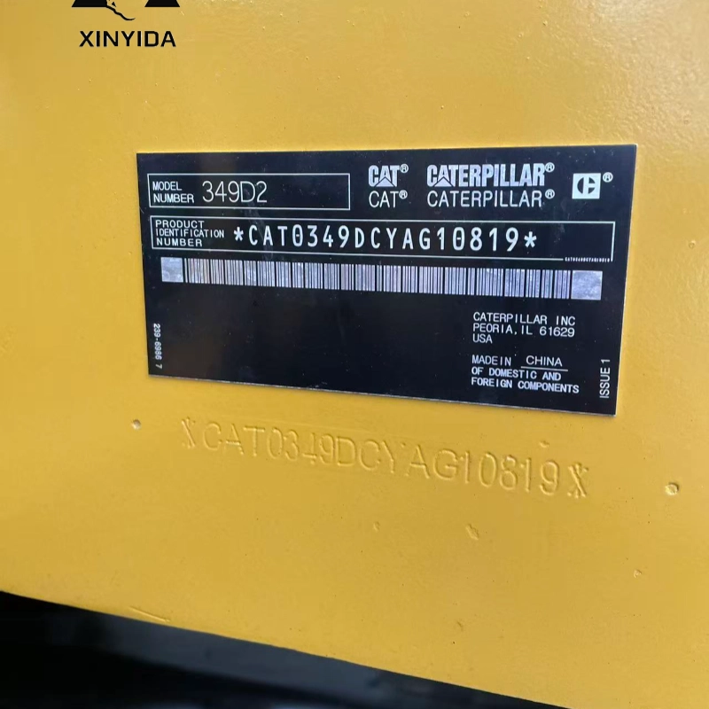 Used high-quality Caterpillar 349D excavator for sale