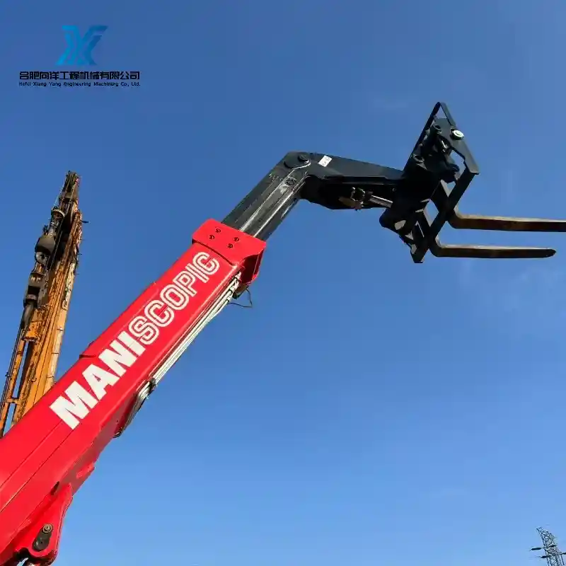 Affordable Used Manitou MT X732 Telehandler Ideal for Industrial Material Handling 14