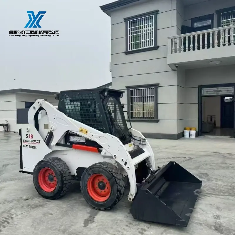 Compact Used Bobcat S18 Loader Fuel-Saving Easy Maintenance For Sale