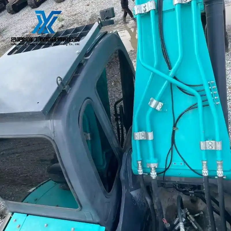 Competitive Price KOBELCO SK350LC Heavy Hydraulic Excavator Second Hand Construction Equipment 13