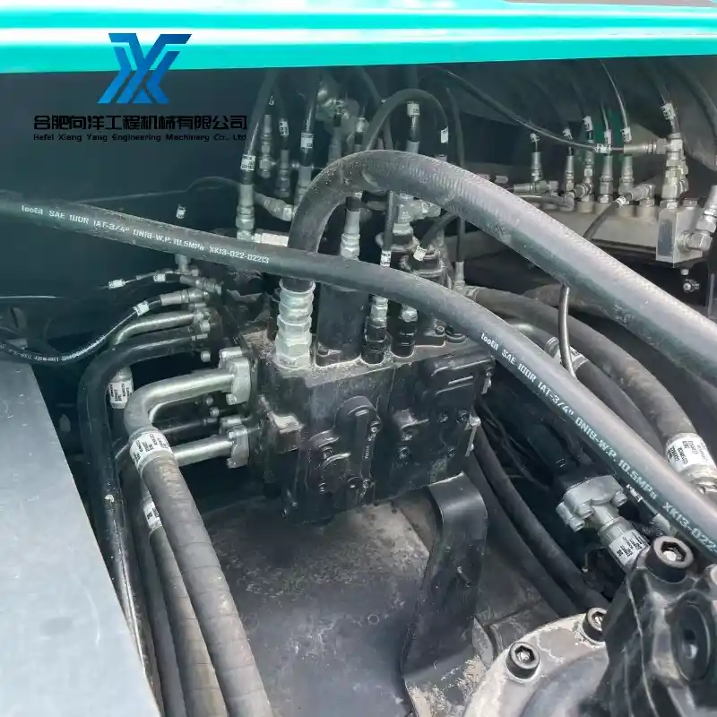 Competitive Price KOBELCO SK350LC Heavy Hydraulic Excavator Second Hand Construction Equipment 2