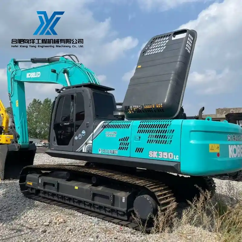 Competitive Price KOBELCO SK350LC Heavy Hydraulic Excavator Second Hand Construction Equipment