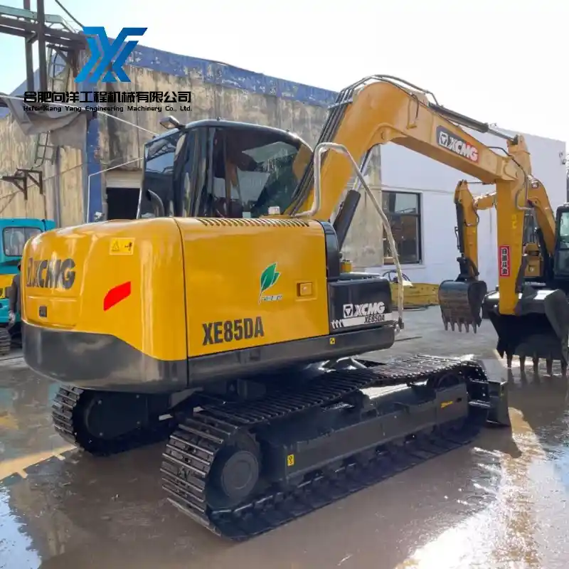 Competitive Price Second hand XCMG XE85DA Crawler Excavator 11