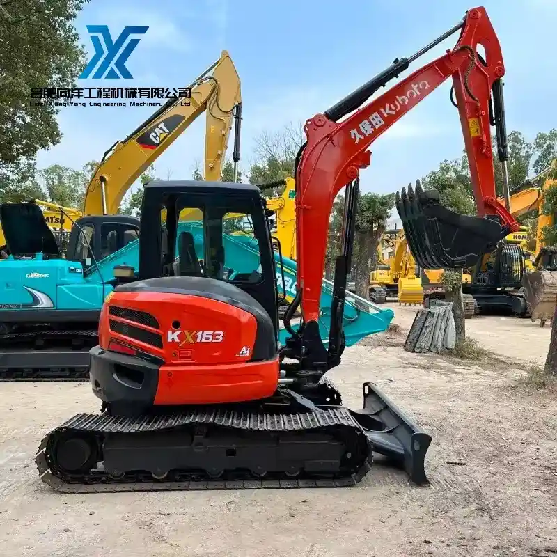 Durable Used Kubota KX163 Compact Excavator Japan-Made Digger with Original Engine