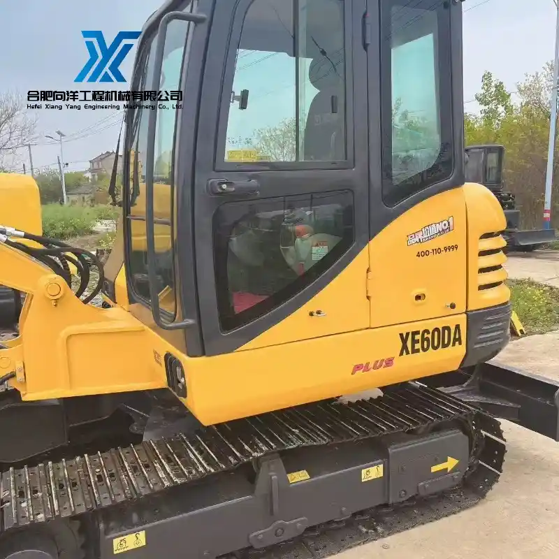 High Cost Performance Used XCMG XE60DA Excavator Good Condition for Sale