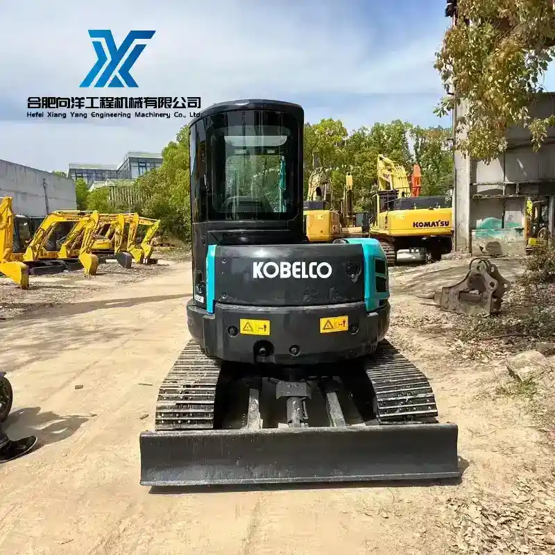 High Quality Second Hand KOBELCO SK55SR Excavator Yanmar Engine Stable Hydraulics 6