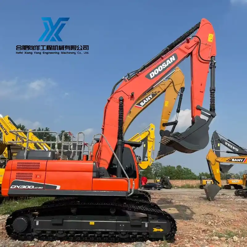 Popular Model Durable Used DX300LC-9C Crawler Excavator Construction Equipment