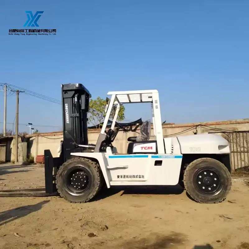 Powerful Performance Classic TCM FD100Z8 10 Ton Forklift For Sale