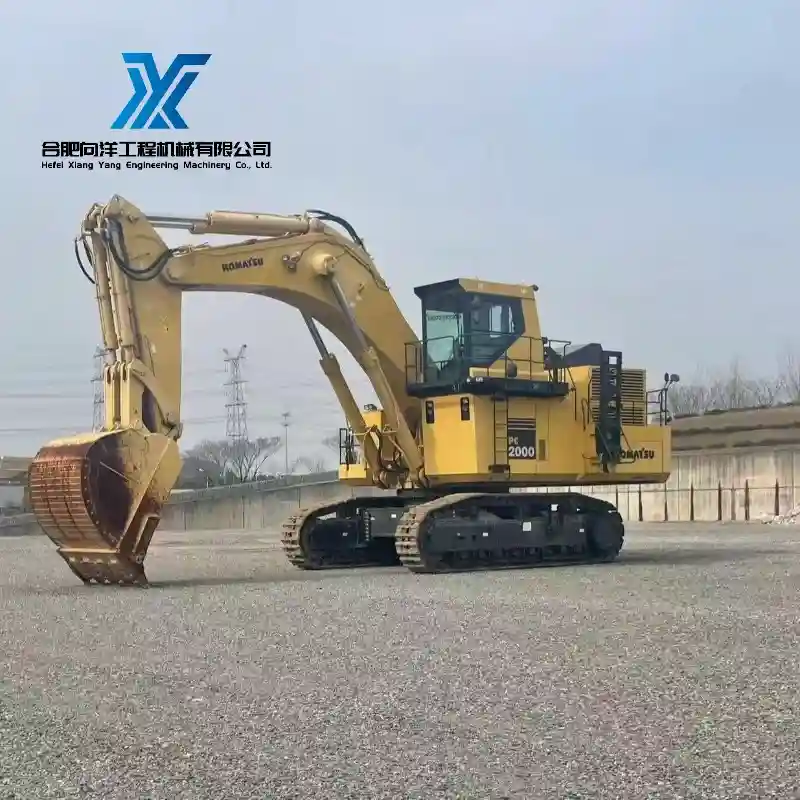 Premium Used Komatsu PC2000 Excavator Original Major Components Export Supported