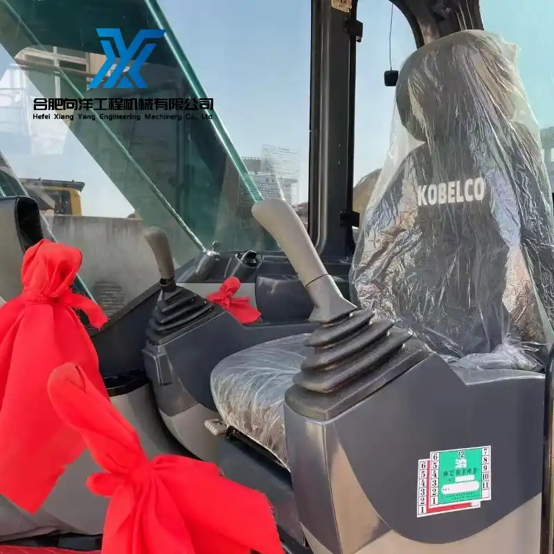 Second Hand KOBELCO SK75 Crawler Excavator Original Paint Well Maintained Equipment 13