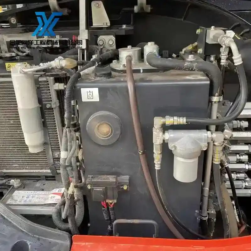 Second Hand Kubota KX155 5 Crawler Excavator Zero Tail Swing Design Ideal for Pipeline Laying 2