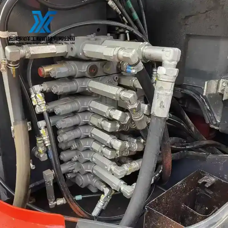 Second Hand Kubota KX155 5 Crawler Excavator Zero Tail Swing Design Ideal for Pipeline Laying 6