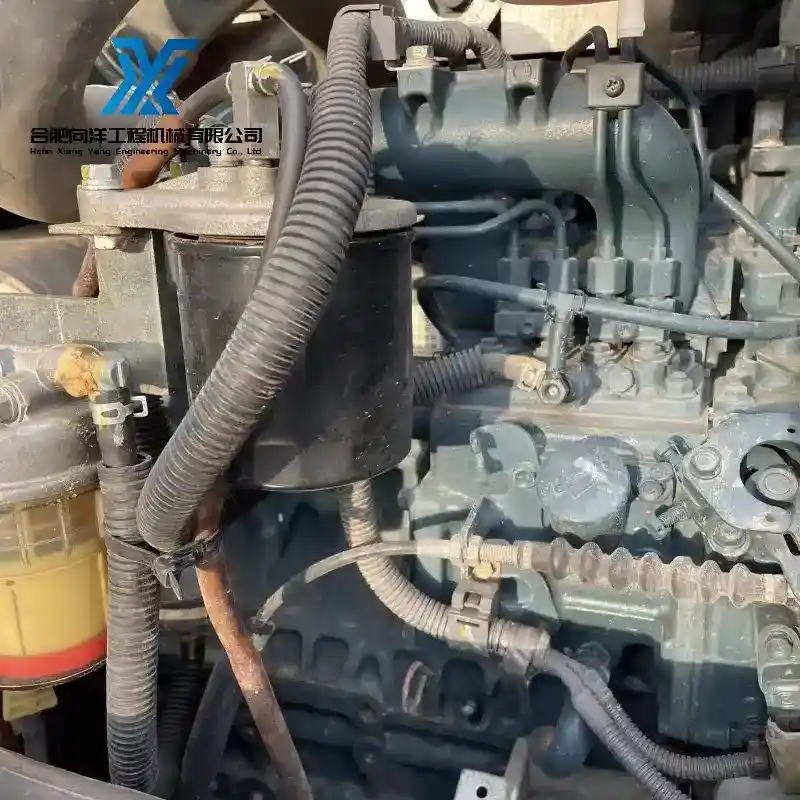 Second Hand Kubota KX155 5 Crawler Excavator Zero Tail Swing Design Ideal for Pipeline Laying 9