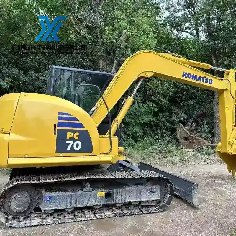 Used Komatsu PC70 Mini Excavator Flexible Fuel-Saving Durable Digger
