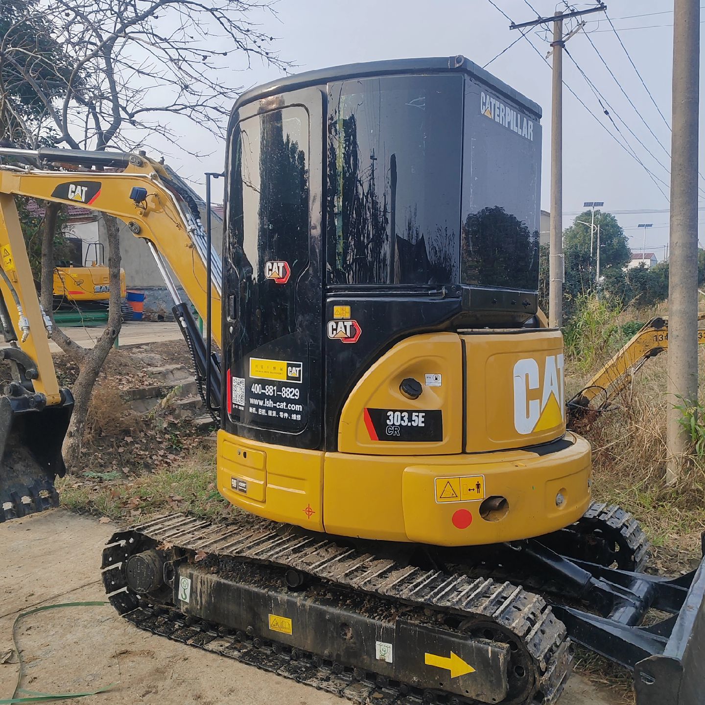 Excavadora Caterpillar usada en buen estado CAT 303.5CCR Global Supply