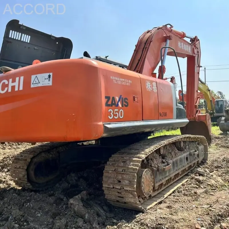 Venda direta de fábrica de escavadeiras de esteira originais HITACHI 350-3 usadas