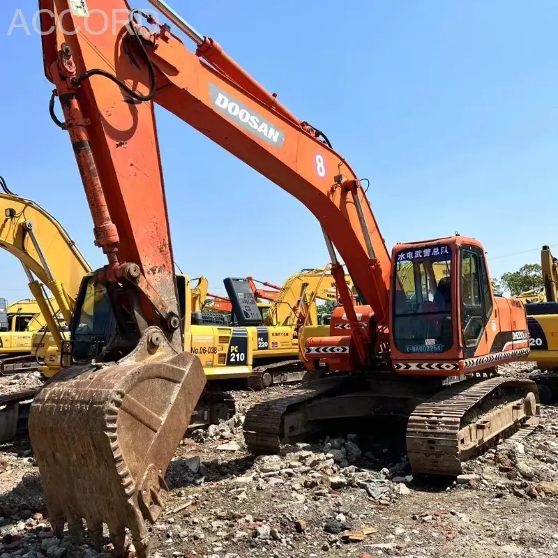 Fournisseur d'équipements d'excavatrices Dooson 220-7 d'occasion en bon état