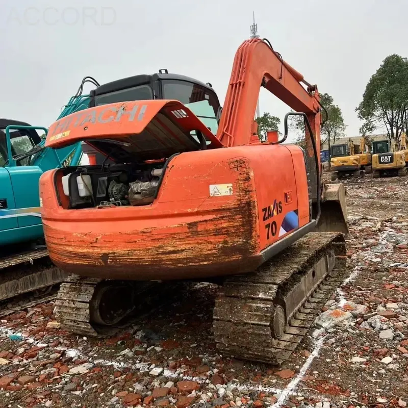 Good Condition Used Excavator HITACHI 70-5G Machinery for Sale