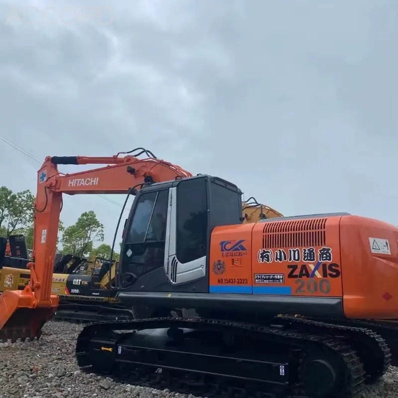 Excavadora pesada HITACHI 200-3 de segunda mano de alta calidad