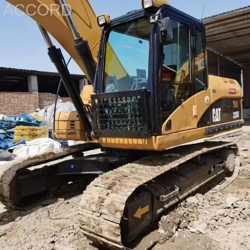 Высокая рабочая эффективность 24 тонны б/у гусеничный экскаватор Caterpillar 324D