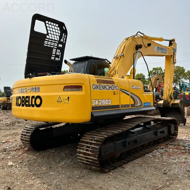 حفارات هيدروليكية ثقيلة مستعملة من طراز Kobelco 260 Hornet