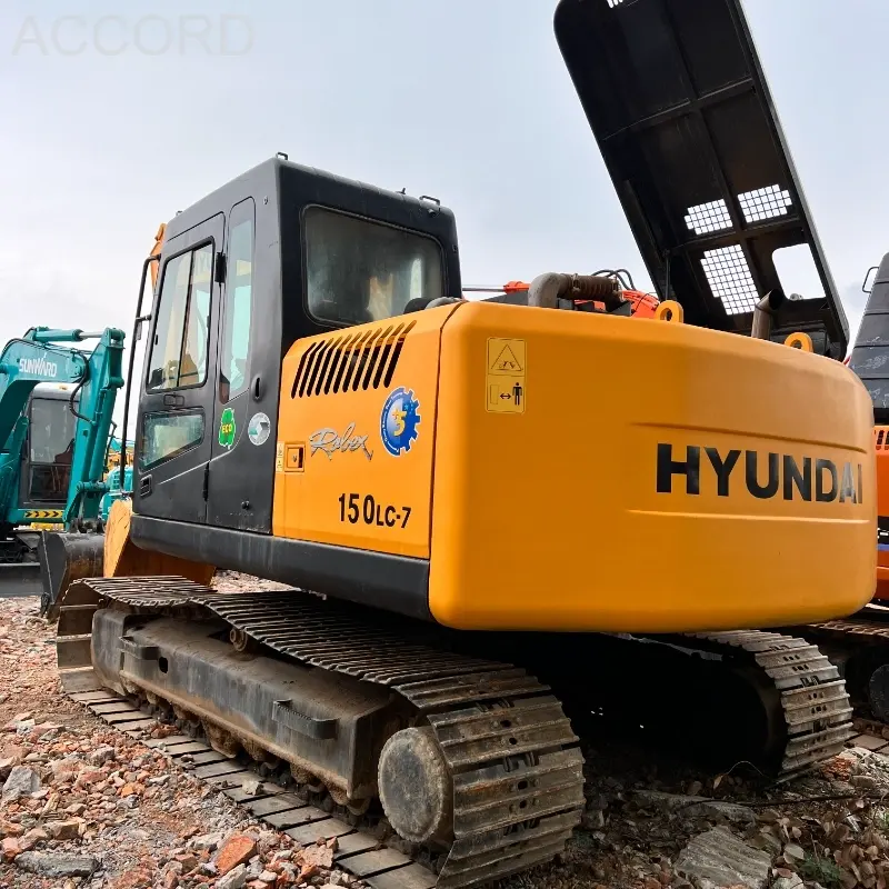 Excavadora usada HYUNDAI 150 (1)