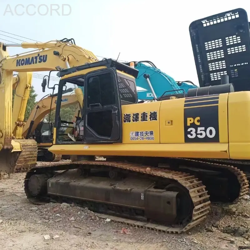 Used Excavator Komastu 350 (1)