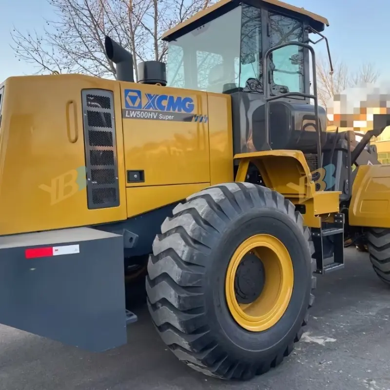 5 Ton Second Hand Front End XCMG 500Hv Wheel Loader