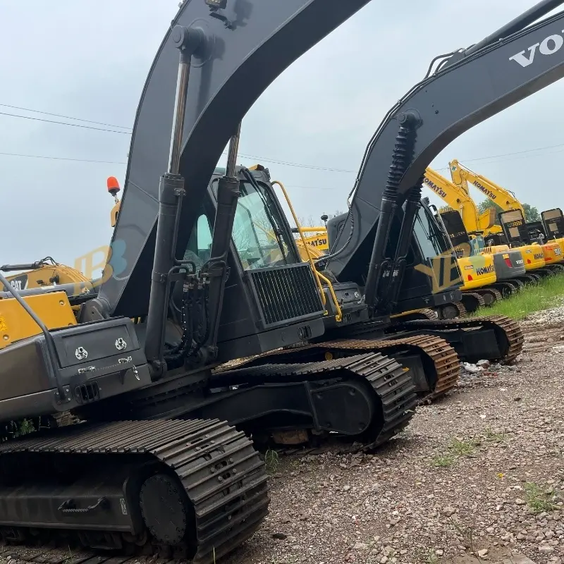 Cheaper Price Used Volvo Ec210d 21ton Medium Hydraulic Crawler Mining Equipment Excavator in Stock