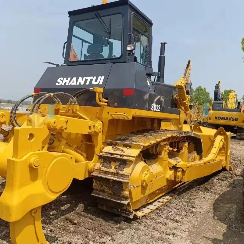 China Hot Sale Dozer Equipment Used Shantui SD22 Bulldozers Global Supply