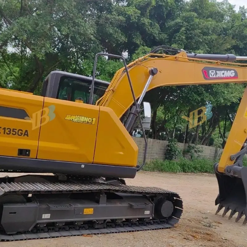 Efficient construction equipment Second-hand XCMG XE135GA Crawler Excavator