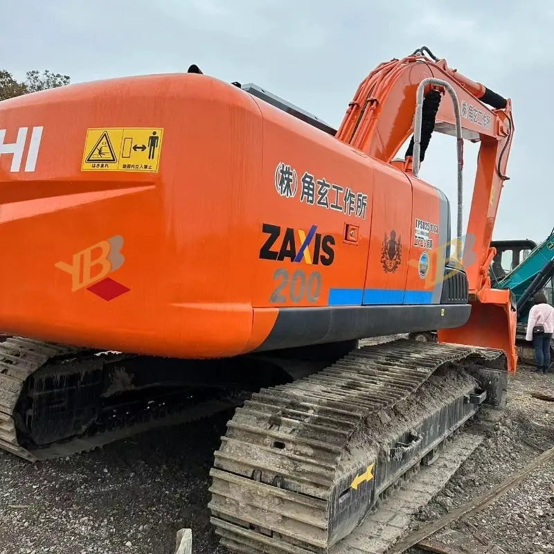 Good performance second-hand medium excavator HITACHI ZX200-3 for sale