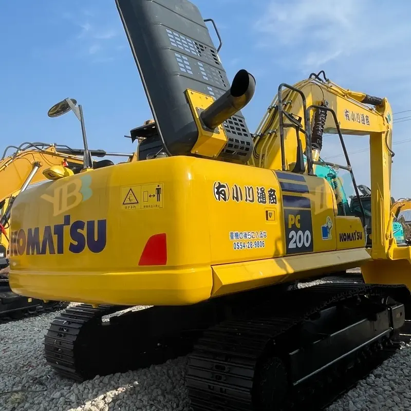 Hot Sale KOMATSU PC200-8 Used Hydraulic Excavator Machine