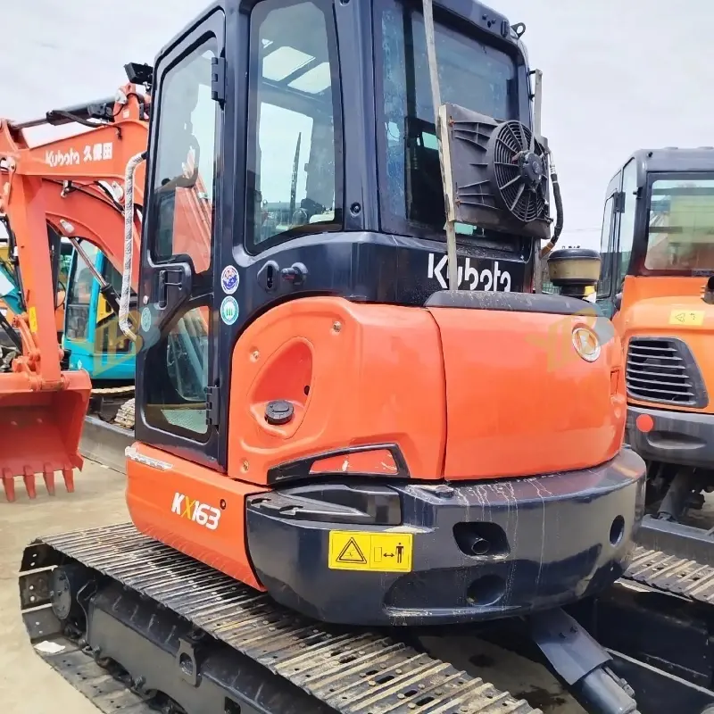 Japan KUBOTA KX163 Crawler Excavators Used Hitachi- Heavy Duty Machine