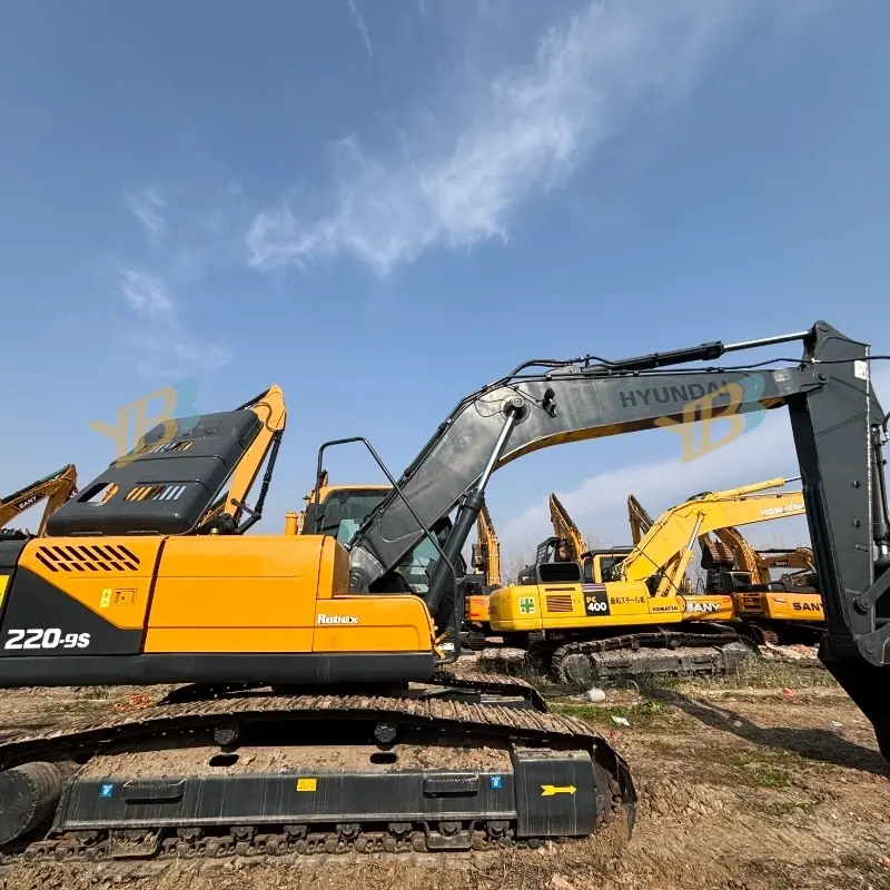 Low Price Hyundai R220-9s Second-hand Crawler Excavator For Sale