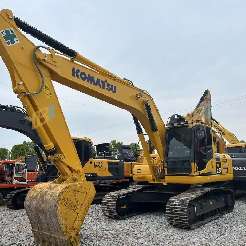 Selling Second-hand Komatsu PC220-8 Crawler Excavator Solution