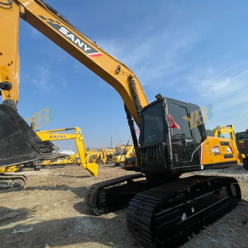 Used Sany Sy215c 21 Ton Building Diggers Mining Construction Hydraulic Crawler Excavator