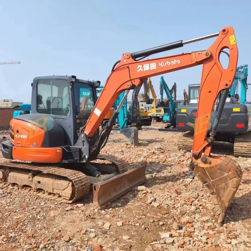 Crawler Excavator KUBOTA KX165-5 Used Wheel Excavators for Sale