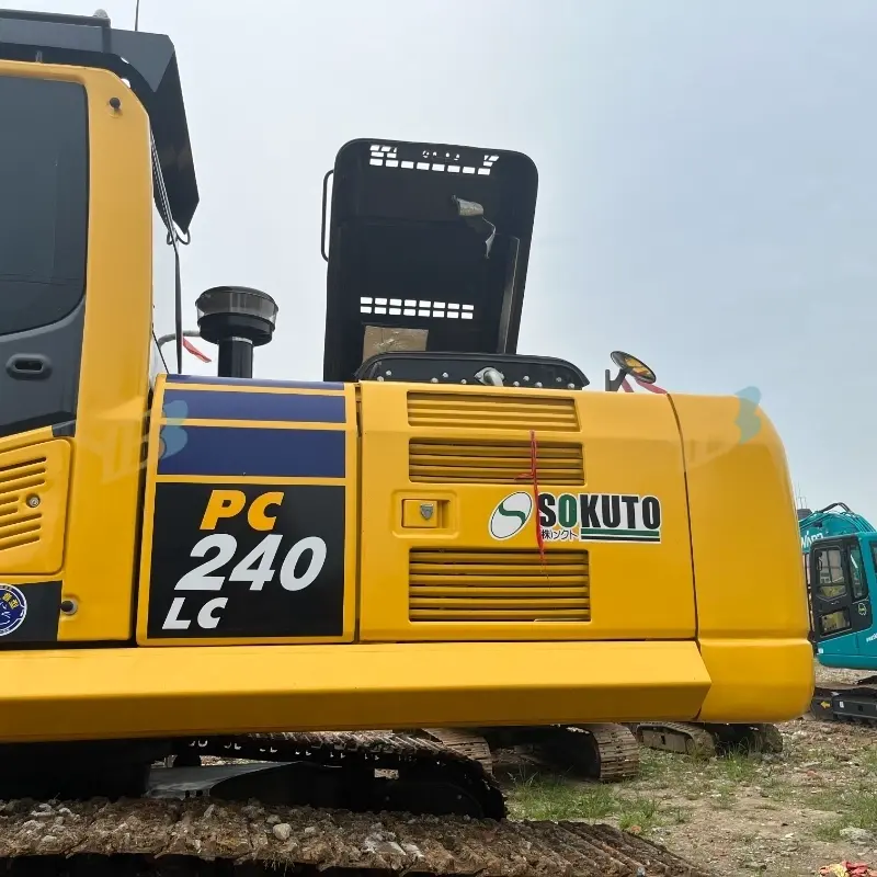 Efficient Japanese Komatsu PC240-8 Used Excavator Track Type Civil Engineering Machine for Low Price Sale