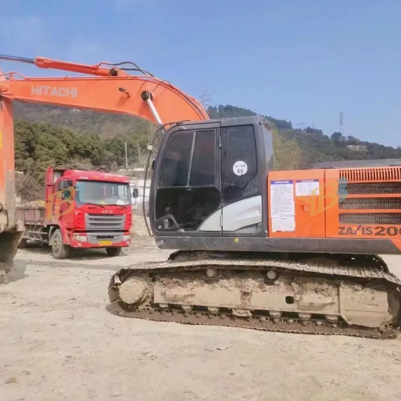 High Performance HITACHI ZX200-5G Second Hand construction machinery