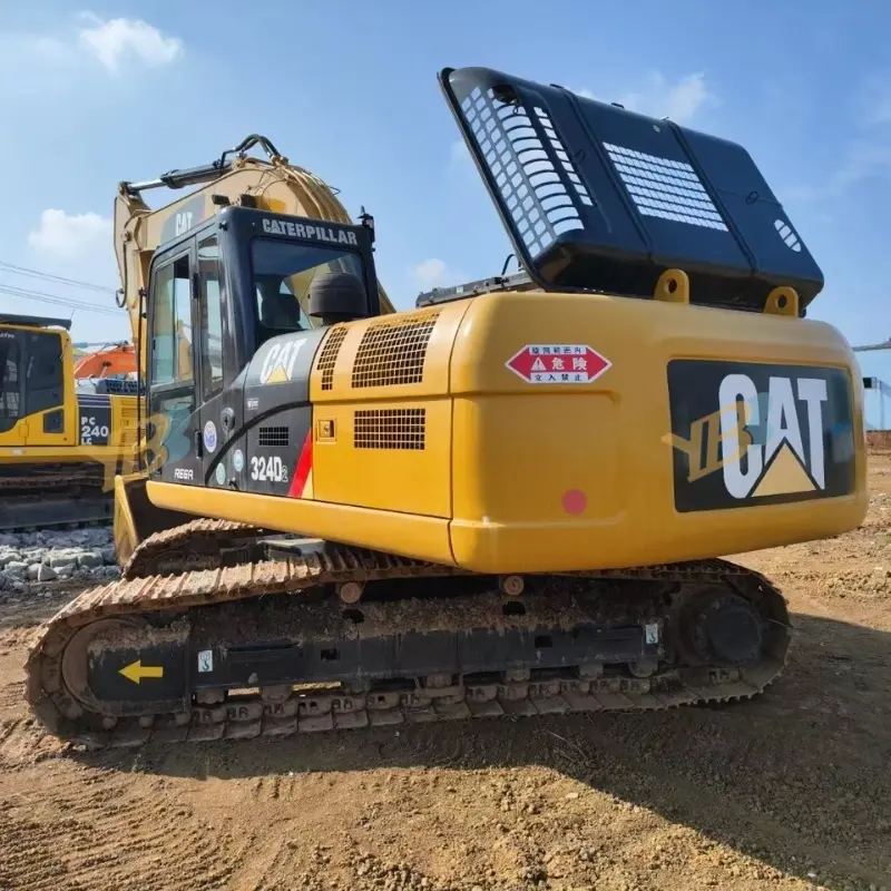 High Cost Performance Second-hand Caterpillar 324D Tracked Excavator Global Supply