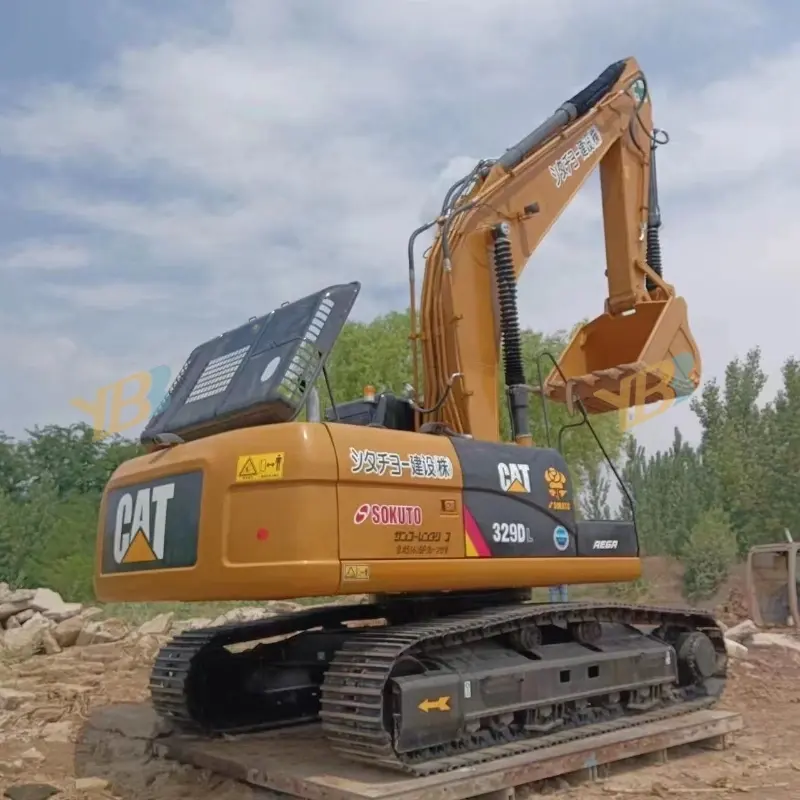 Low Price 90% New CAT 329DL Hydraulic Excavators Used Caterpillar Digger Equipment