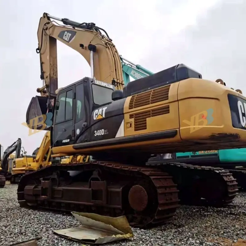 Second Hand Heavy Caterpillar Hydraulic Excavator CAT340D For Sale