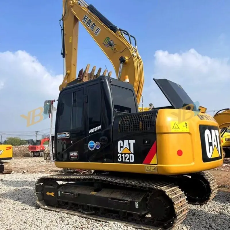 Second-hand Japanese Original Caterpillar 312D Hydraulic Digger For Sale