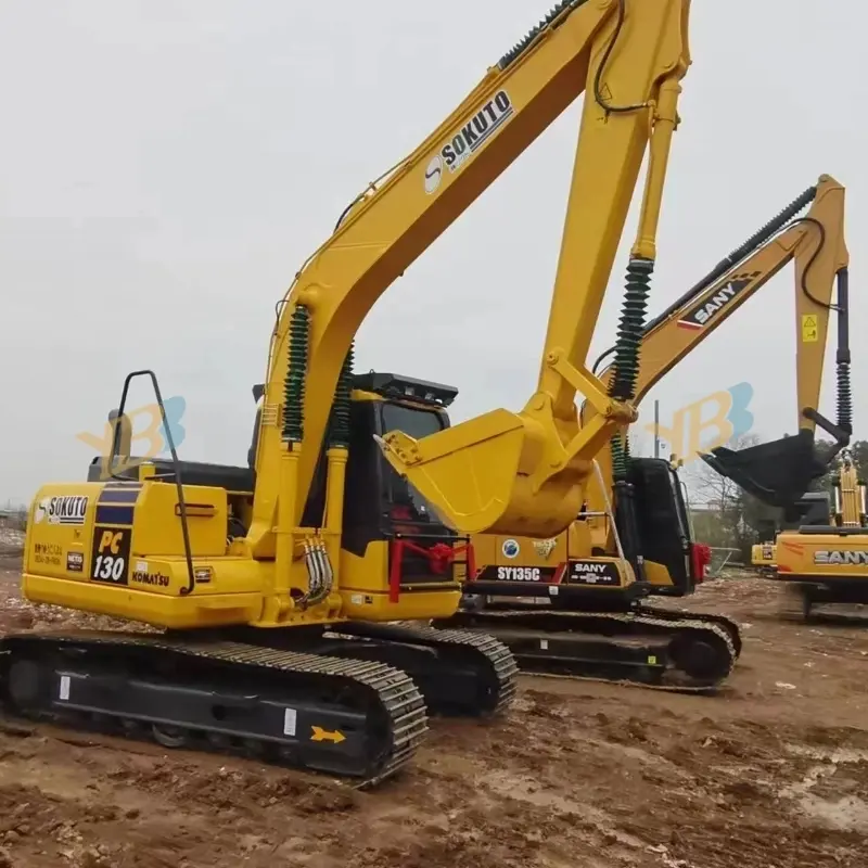 Top Sales Imported Used Second Hand Crawler Excavator Komatsu PC130-7 Good Working Performance